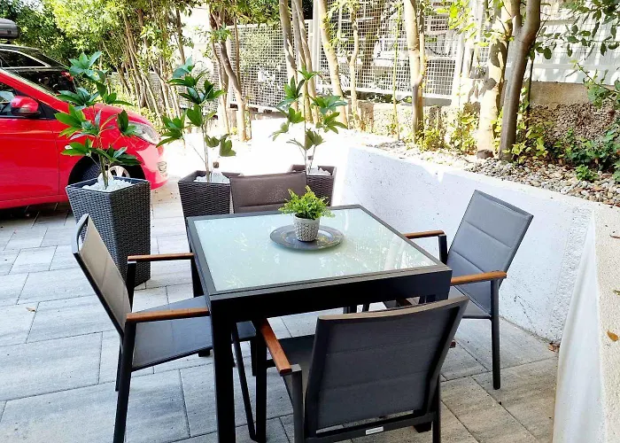 Modernes Nur 300 Meter Zum Mit Grillplatz Und Privatparkplatz Apartment *